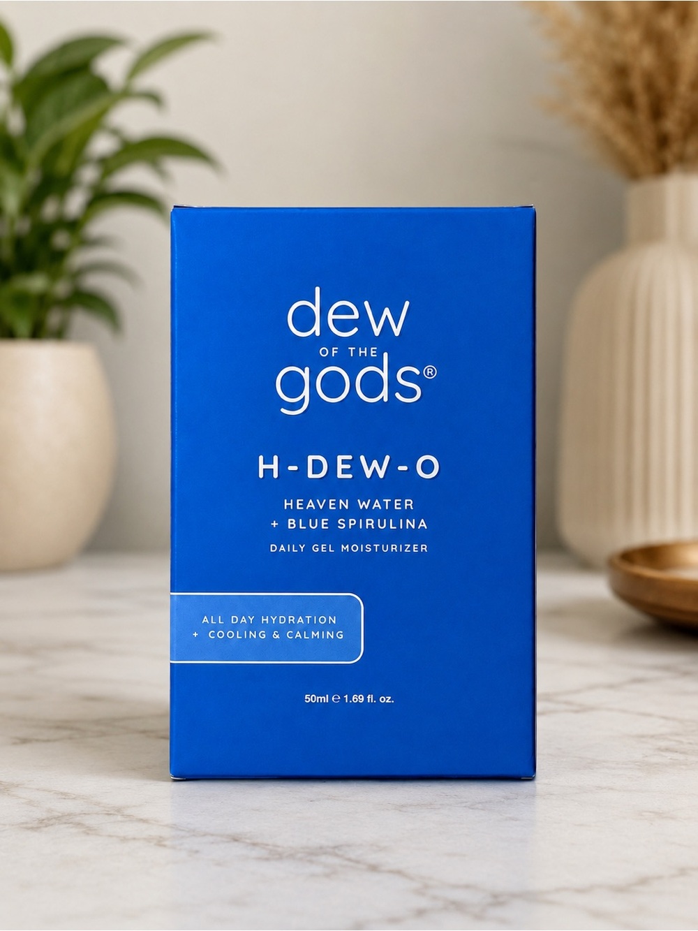 dew of the gods H-DEW-O Daily Gel Moisturizer – Blue